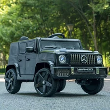 Детский электромобиль M 6343EBLR-2 Mercedes черный четыре мотора